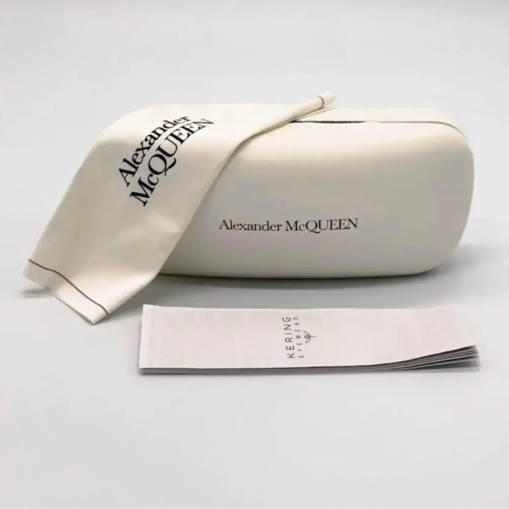 New! Alexander McQueen Vibrant Pink Sunglasses, AM0434S 004, Authentic